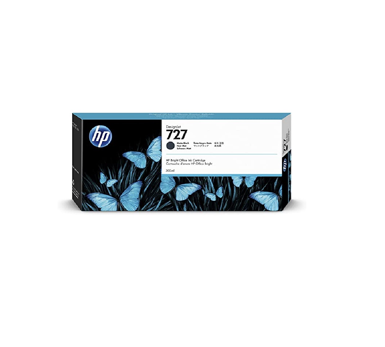 HP 727 C1Q12A Mat Siyah Orijinal Kartuş 300 ml Extra Yüksek Kapasiteli