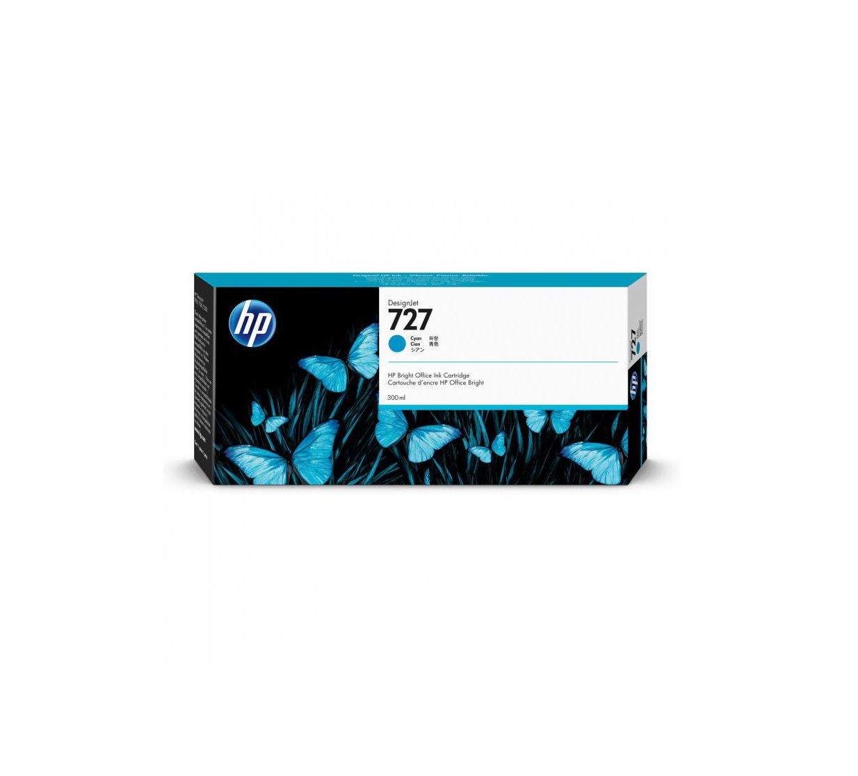 HP 727 F9J76A Mavi Orijinal Kartuş 300 ml Extra Yüksek Kapasiteli