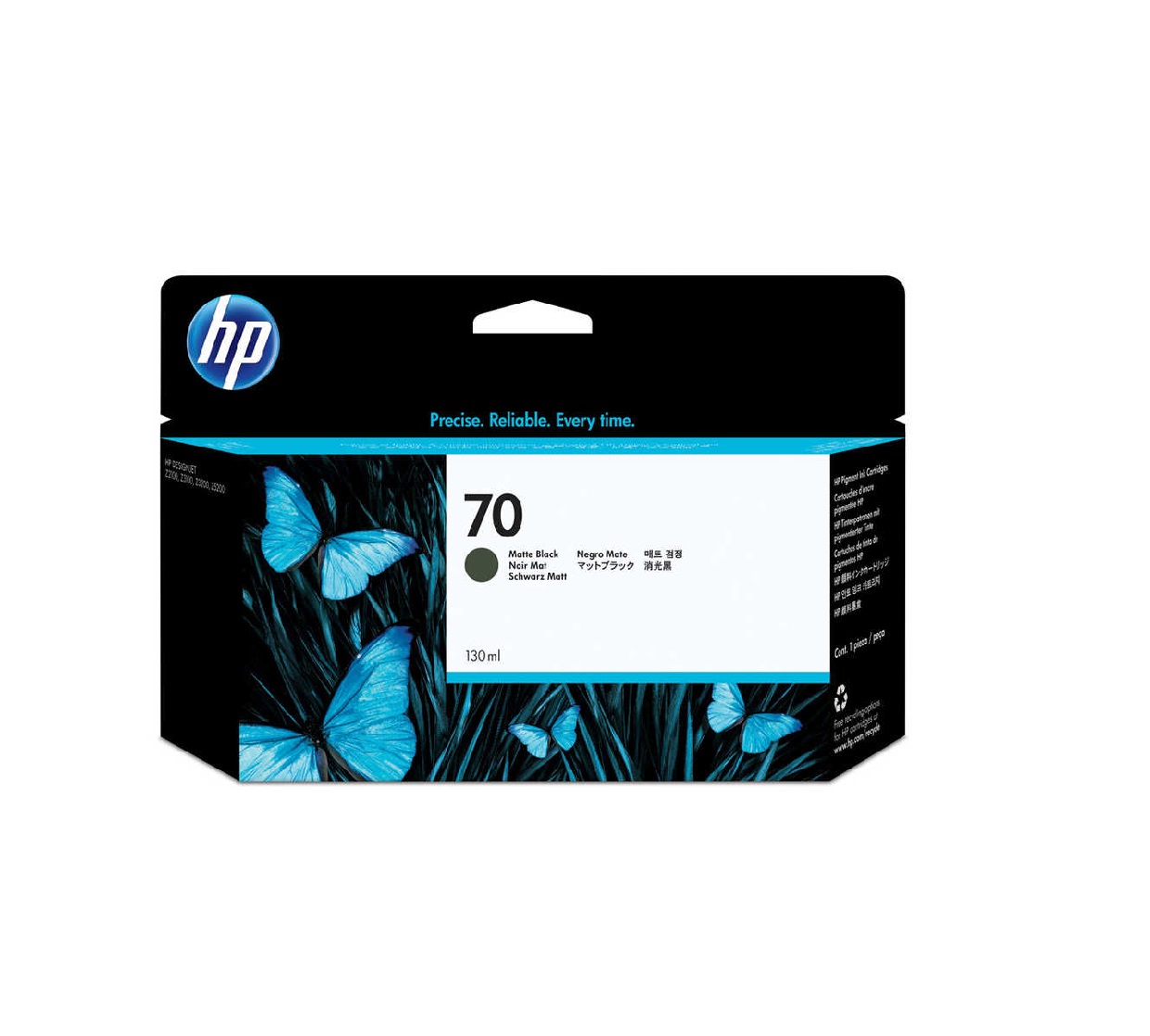 HP 70 C9448A Mat Siyah Orijinal Kartuş 130 ML.